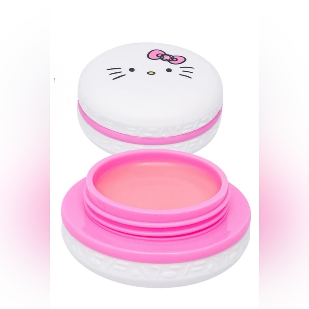 Hello Kitty Bundle Makeup bag, Brush set, lip liners and macaron lip balm - Picture 12 of 16